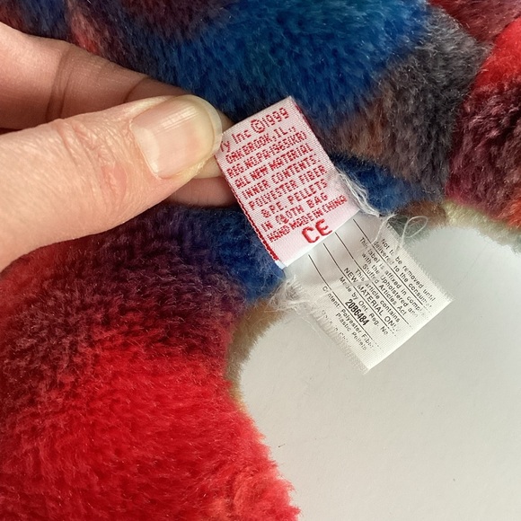 TY Beanie Buddies Lizzy the Lizard plush (bin 2) - Picture 4 of 6